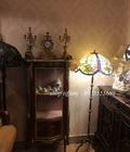 Hình ảnh: Giao Lưu Em Đèn Sàn Tiffany Hoạ Tiết Hoa Mộc Lan.