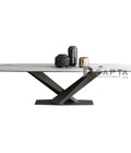 Hình ảnh: Stratos dining table mặt đá chân sắt