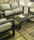 Hình ảnh: Bộ sofa phòng khách khung kim loại bản dày