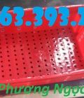 Hình ảnh: Sọt nhựa đựng hải sản, sóng cá HS002, rổ đựng thủy hải sản