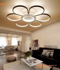 Hình ảnh: Đèn mâm ốp trần Cánh hoa sơn trà QN-1284