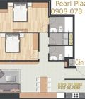 Hình ảnh: Bán căn hộ Pearl Plaza, q Bình Thạnh, 2pn, 2wc view Landmark81 và sông Sài Gòn. Hotline: 0908078995