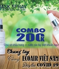 Hình ảnh: Chai xịt khẩu trang mask spray bareun gonggi 50ml