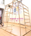 Hình ảnh: Xà đu đa năng, khung vận động Wood Active 2
