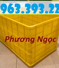 Hình ảnh: Thùng nhựa đặc công nghiệp, thùng nhựa 5 bánh xe, thùng nhựa chứa đồ