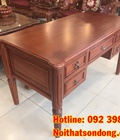 Hình ảnh: Bàn làm việc gỗ tự nhiên cao cấp giá tại xưởng 