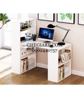 Hình ảnh: Bàn Làm Việc Liền Kệ Mdf Chống Trầy, Chống Ẩm 120x50