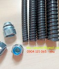Hình ảnh: Ống ruột gà lõi thép phi 25. Đầu nối răng ngoài phi 25.