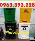 Hình ảnh: Thùng rác y tế 15L đạp chân, thùng rác nhựa, thùng rác y tế, thùng rác đạp chân 15L