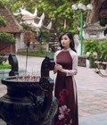 Hình ảnh: Set áo dài truyền thống in hoa sen đi lễ áo dài đẹp