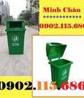Hình ảnh: Thùng rác nhựa 90l nắp hở, thùng rác nhựa ngoài trời 90l, thùng rác công cộng 90l, thùng rác nhựa 90l giá rẻ,