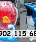 Hình ảnh: Thùng rác hình con vật, thùng rác hình cá heo, thùng rác hình cá chép, thùng rác hình chuột mickey, thùng rác hình chim