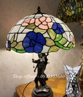 Hình ảnh: Đèn tiffany hoa leo hồng xanh Mỹ.