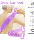 Hình ảnh: Đai Tắm Cọ Lưng Silicon Massage