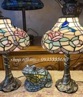 Hình ảnh: Giao Lưu Đôi Đèn Tiffany Hoạ Tiết Hoa Chim.