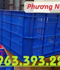 Hình ảnh: Sọt nhựa đựng nông sản cao 31, sóng nhựa công nghiệp, sọt rỗng HS004