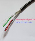 Hình ảnh: Cáp tín hiệu vặn xoắn. AWG / RS485 2P18AWG