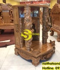 Hình ảnh: Bàn thờ ông địa hộp đèn 70cm mặt liền siêu vip