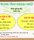 Hình ảnh: Tiếng hàn ABC tuyển sinh lớp sc1 và sc2