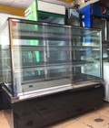 Hình ảnh: tủ trưng bày bánh kem kính vuông màu đen hiệu BERJAYA 1,5 m