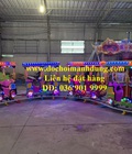 Hình ảnh: Nhà liên hoàn, Mâm quay, Đồ chơi cảm giác mạnh, Bé chơi xe điện đụng, Xe điện đụng trẻ em
