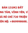 Hình ảnh: Chính chủ bán lô đất 131m2 ở Lai Sơn, Đông Tâm, Vĩnh Yên, Vĩnh Phúc lh: 869998688.