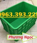 Hình ảnh: Thùng nhựa đặc có nắp cao 39, sóng nhựa HS026, thùng nhựa đặc HS026, thùng nhựa nguyên sinh