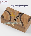 Hình ảnh: Hộp Rượu Gỗ Hộp Quà Tặng Cao Cấp