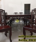 Hình ảnh: Bộ bàn ăn gỗ cao cấp 10 ghế