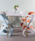 Hình ảnh: Bộ bàn phòng ăn 1m4 và 4 ghế hiện đại nhập khẩu tại TpHCM