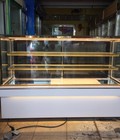 Hình ảnh: Tủ trưng bày bánh kem màu trắng 3 tầng