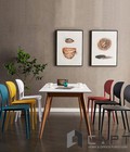 Hình ảnh: Bộ bàn phòng ăn 6 ghế hiện đại nhập khẩu cho căn hộ