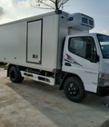 Hình ảnh: Bán xe tải misubishi fuso 4.99 thùng đông lạnh trả góp 80%