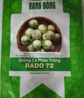 Hình ảnh: Hạt giống cà pháo trắng Rạng Đông