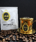 Hình ảnh: Phin cafe vàng tặng kèm cafe phin giấy