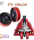 Hình ảnh: Bánh xe nâng tay PU 180x50 dùng cho các xe nâng tay