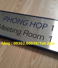 Hình ảnh: Nhận cung cấp biển phòng ban mica, inox in UV theo yêu cầu
