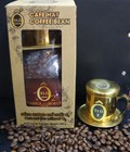 Hình ảnh: Combo hộp Cafe hạt O2 250gr phin vàng