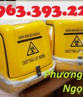 Hình ảnh: Thùng chở rác thải y tế sau xe máy, thùng vận chuyển rác thải lây nhiễm