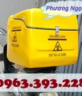 Hình ảnh: Thùng vận chuyển rác thải y tế, thùng chở chất thải y tế sau xe máy