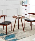 Hình ảnh: Bộ bàn tròn 2 ghế tiếp khách tại quầy showroom nhập khẩu 
