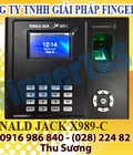 Hình ảnh: Máy chấm công vân tay thẻ cảm ứng RJ X989 C hàng chính hãng lh 0916986840