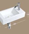 Hình ảnh: Lavabo treo tường Rivington tiêu chuẩn Úc