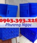 Hình ảnh: Thùng nhựa đặc kéo hàng 5 bánh xe, thùng nhựa kích thước lớn, thùng đựng hàng công nghiệp