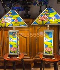Hình ảnh: Đôi đèn tiffany họa tiết hoa hồng siêu đẹp