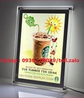 Hình ảnh: Biển led menu siêu mỏng Tranh đèn led cho quán cafe, trà sữa