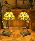 Hình ảnh: Giao lưu đôi đèn tiffany phòng ngủ hoạ tiết chuồn chuồn.