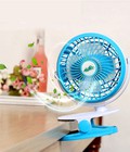 Hình ảnh: Quạt kẹp mini tích điện , kẹp xe cho bé đi chơi , kệp mọi nơi