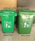 Hình ảnh: Giá bán các loại thùng rác nhựa công nghiệp 60lit 120lít 240lit hot nhất