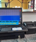 Hình ảnh: Quán trà sửa/trà chanh tại Hà Tĩnh mua combo thiết bị tính tiền giá rẻ